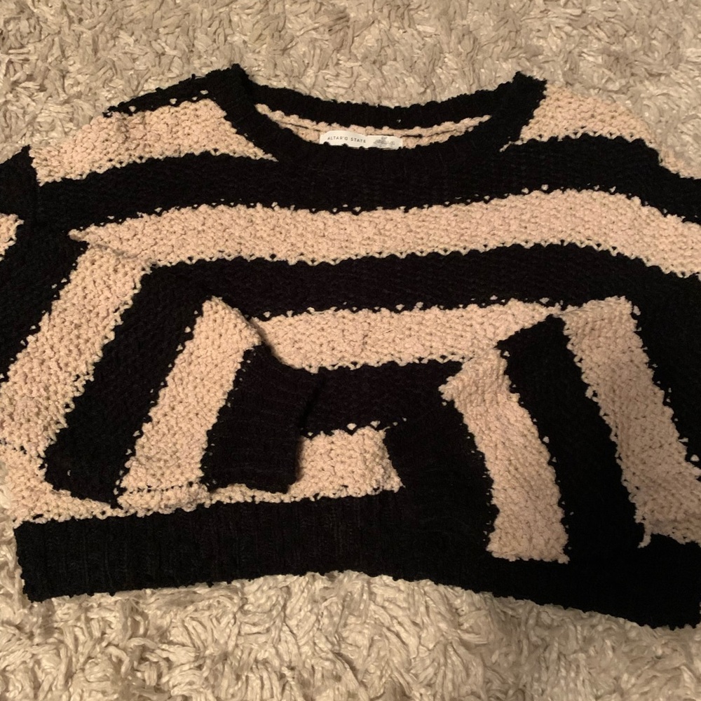 Brand new cropped sweater